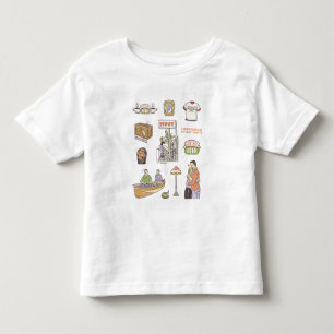 FRIENDS™   Cartoon Icons Toddler T-Shirt