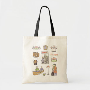 FRIENDS™   Cartoon Icons Tote Bag