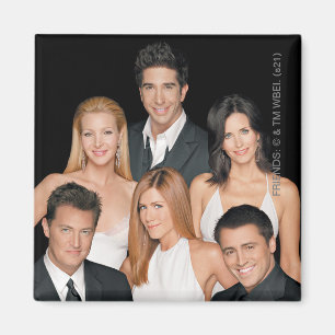 FRIENDS™   Cast in Formal Wear Closeup Magnet