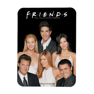FRIENDS™   Cast in Formal Wear Closeup Magnet