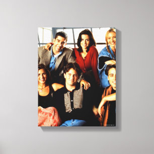 FRIENDS™   Cast Sitting in Monica's Apartment Canvas Print