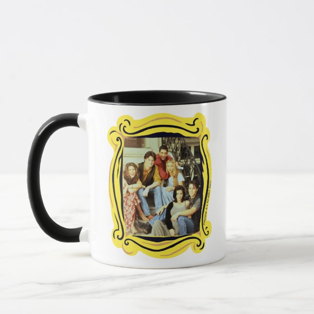 FRIENDS™ | Cast Sitting on the Stoop Mug (Left)