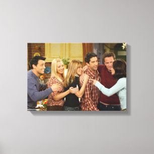 FRIENDS™   Cast Thanksgiving Group Hug Canvas Print