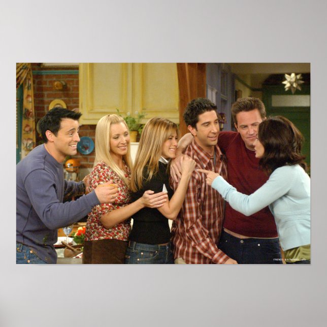 FRIENDS™ | Cast Thanksgiving Group Hug Poster (Front)
