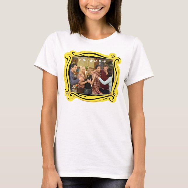 FRIENDS™ | Cast Thanksgiving Group Hug T-Shirt (Front)