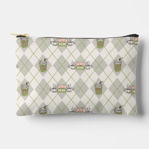 FRIENDS™    Central Perk Argyle Pattern Accessory Pouch