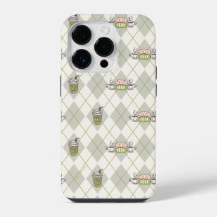 FRIENDS™ Central Perk Argyle Pattern iPhone 14 Pro Case