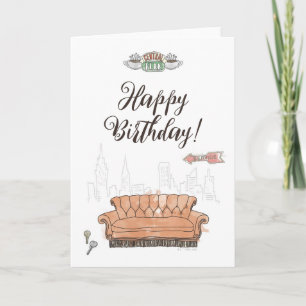 FRIENDS™ Central Perk Birthday Card