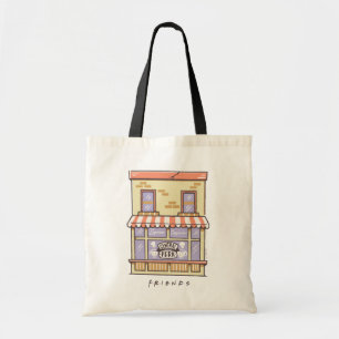 FRIENDS™   Central Perk Cartoon Coffee Shop Tote Bag