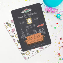 FRIENDS™ Central Perk Chalkboard Graduation Party