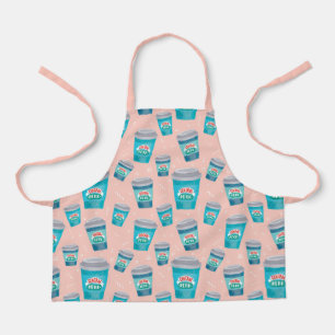 FRIENDS™   Central Perk Coffee Cup Pattern Apron