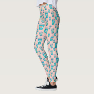 FRIENDS™   Central Perk Coffee Cup Pattern Leggings