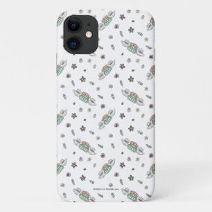 FRIENDS™   Central Perk Coffee Watercolor Pattern iPhone 11 Case