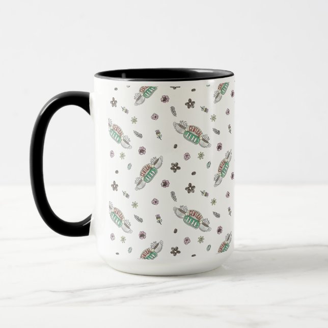 FRIENDS™ | Central Perk Coffee Watercolor Pattern Mug (Left)
