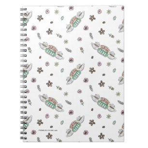 FRIENDS™   Central Perk Coffee Watercolor Pattern Notebook