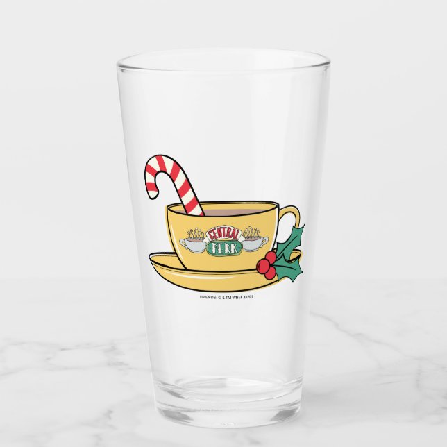 FRIENDS™ | Central Perk Holiday Mug Glass (Front)