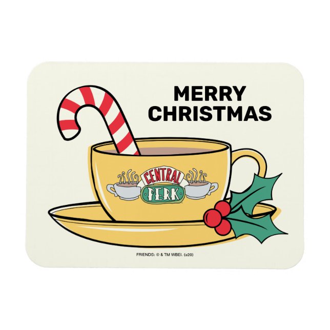 FRIENDS™ | Central Perk Holiday Mug Magnet (Horizontal)