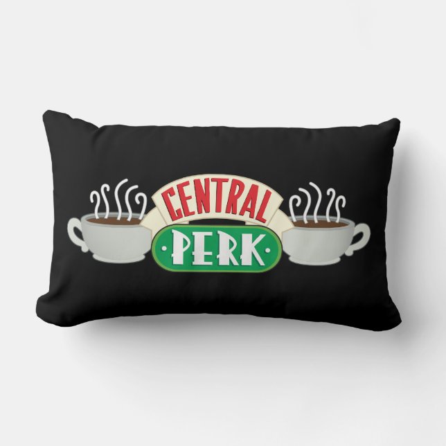 FRIENDS™ | Central Perk Logo Lumbar Cushion (Front)
