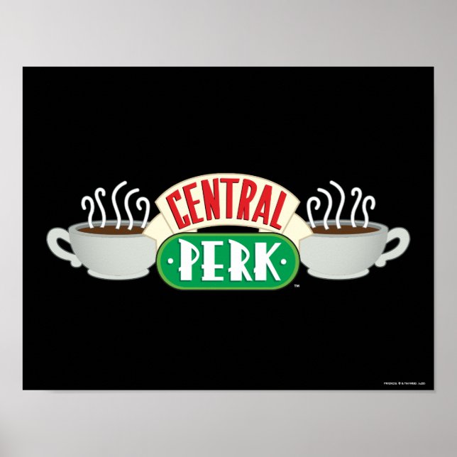 FRIENDS™ | Central Perk Logo Poster (Front)