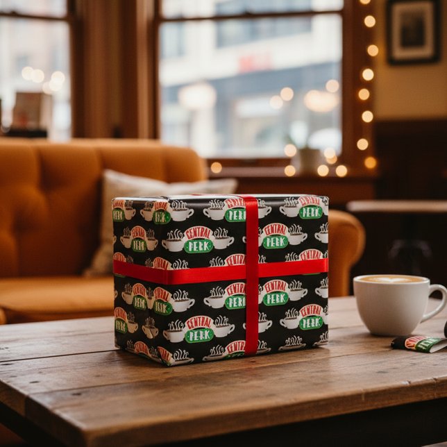 FRIENDS™ | Central Perk Logo Wrapping Paper Sheet (Creator Uploaded)