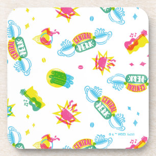 FRIENDS™   Central Perk Neon Pattern Coaster