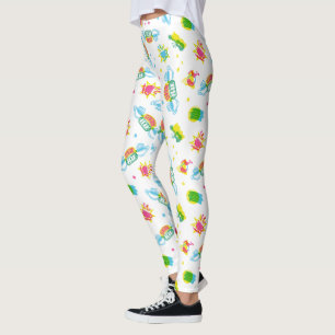 FRIENDS™   Central Perk Neon Pattern Leggings