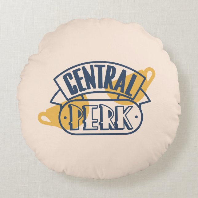 FRIENDS™ | Central Perk Round Cushion (Front)