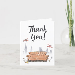 FRIENDS™   Central Perk Thank You Card