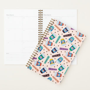 FRIENDS™ Central Perk Vibrant Coffee Pattern Planner