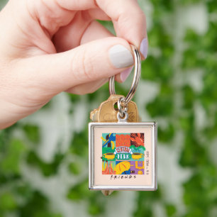 FRIENDS™   Central Perk Vibrant Graphic Key Ring