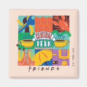 FRIENDS™   Central Perk Vibrant Graphic Magnet