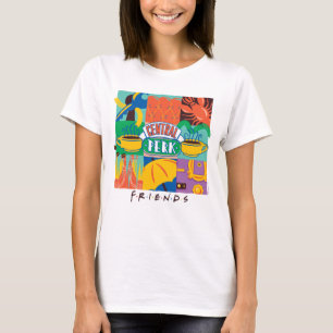 FRIENDS™   Central Perk Vibrant Graphic T-Shirt