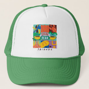 FRIENDS™ Central Perk Vibrant Graphic Trucker Hat