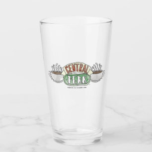 FRIENDS™ Central Perk Watercolor Logo Glass