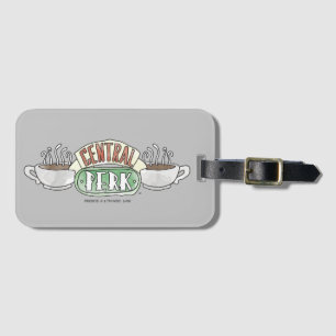 FRIENDS™ Central Perk Watercolor Logo Luggage Tag