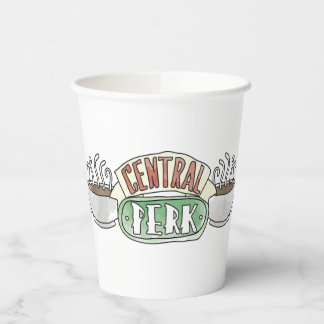 FRIENDS™ | Central Perk Watercolor Logo Paper Cups