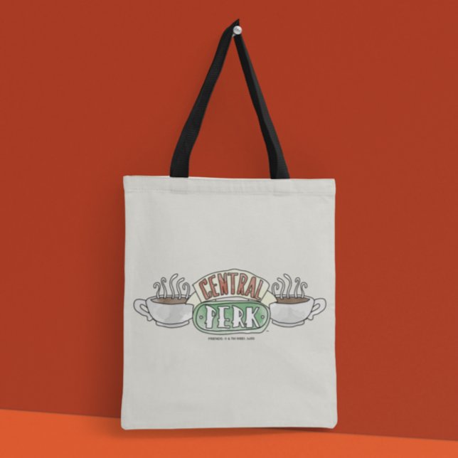 FRIENDS™ | Central Perk Watercolor Logo Tote Bag (Creator Uploaded)
