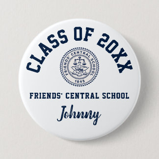 Friends' Central School Button Logo Custom
