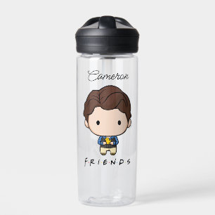 FRIENDS™   Chandler Chibi   Add Your Name Water Bottle