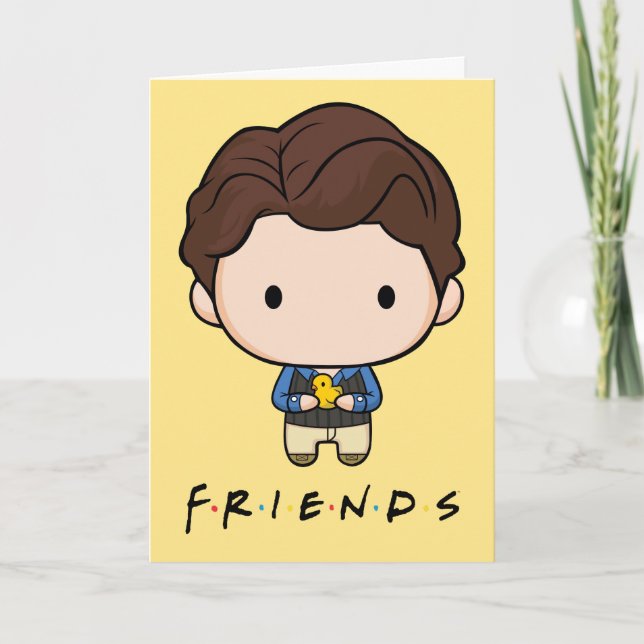 FRIENDS™ | Chandler Chibi Card (Front)