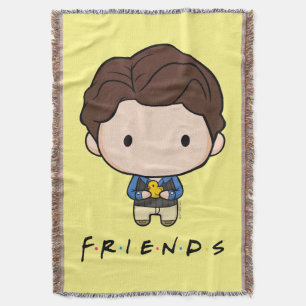 FRIENDS™   Chandler Chibi Throw Blanket