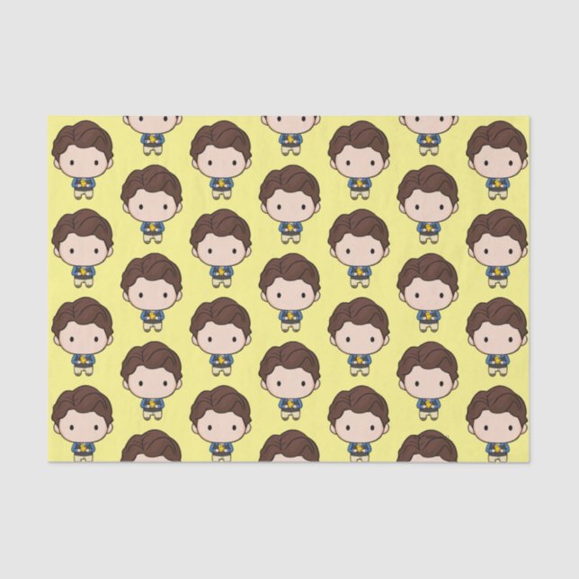 FRIENDS™ | Chandler Chibi Tissue Paper (Front)