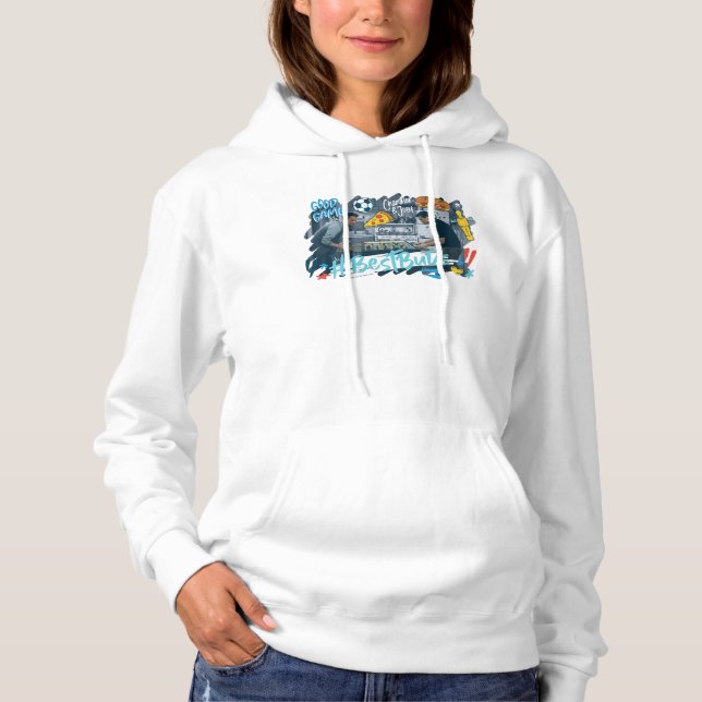 FRIENDS™ | Chandler & Joey - Best Buds Hoodie (Front)
