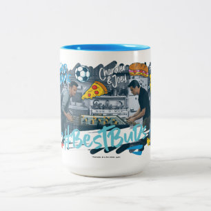 FRIENDS™   Chandler & Joey - Best Buds Two-Tone Coffee Mug