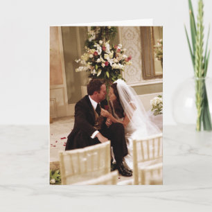 FRIENDS™ Chandler & Monica Married Card