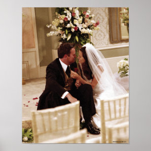 FRIENDS™   Chandler & Monica Married Poster