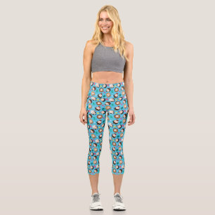 FRIENDS™   Character Chibi Pattern Capri Leggings