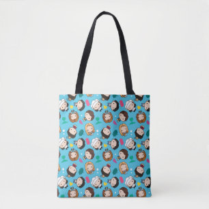 FRIENDS™   Character Chibi Pattern Tote Bag