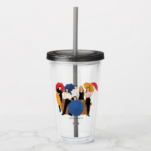 FRIENDS™ Character Silhouette Acrylic Tumbler