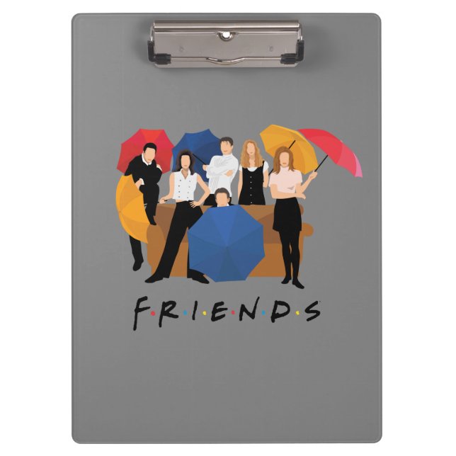 FRIENDS™ Character Silhouette Clipboard (Front)